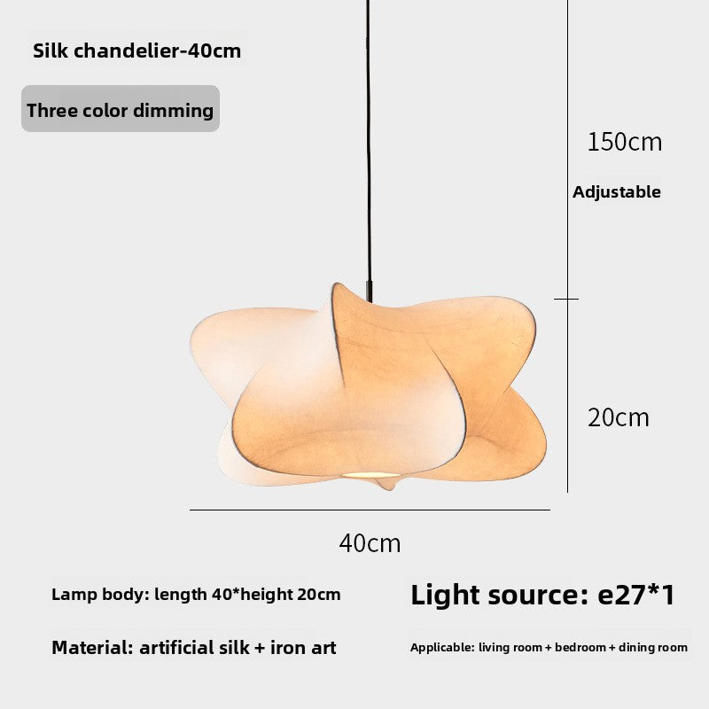 Silk Chandelier Lamp
