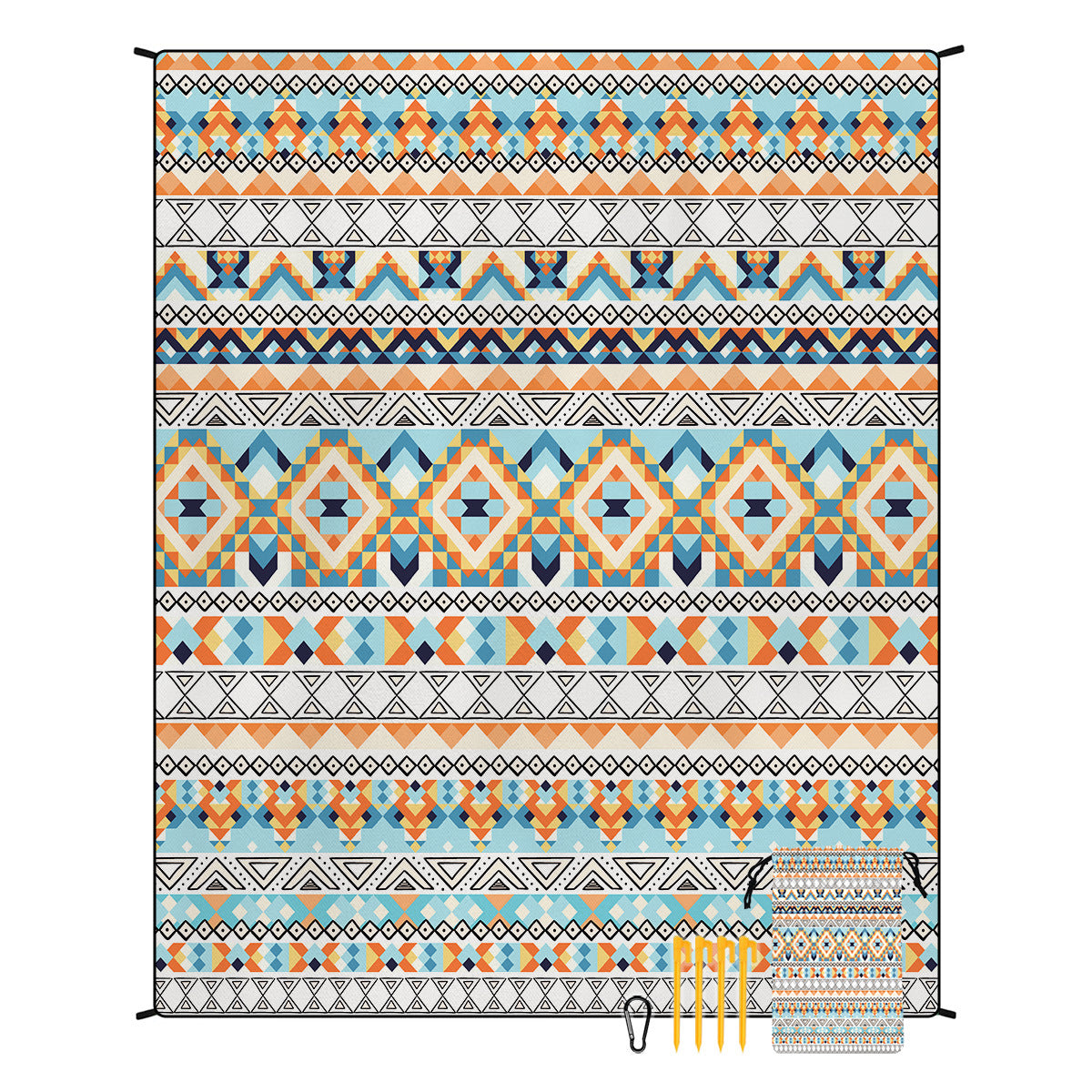 Sun Lake Bohemian Outdoor Beach Mat
