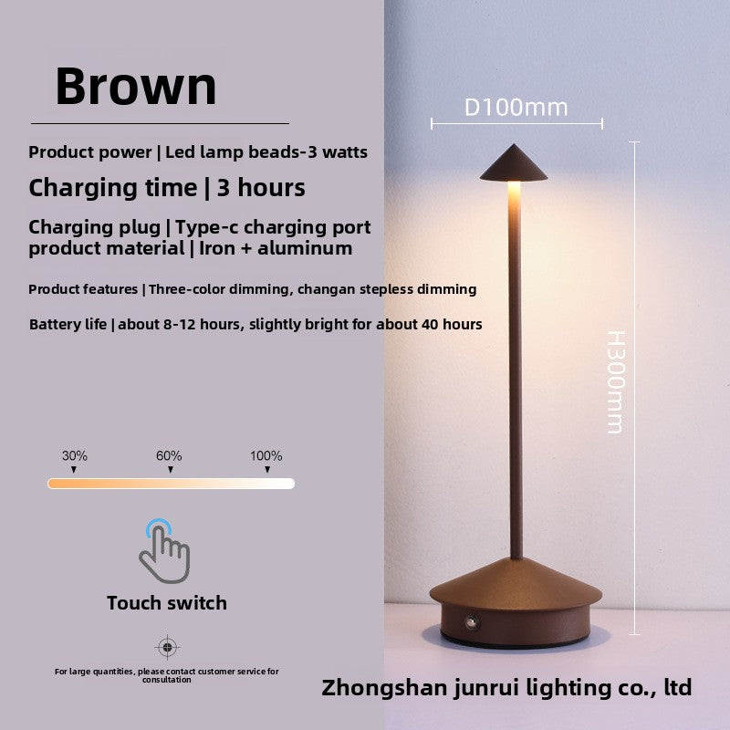 Creative Steeple Rechargeable Nightlight for Camping and Decor