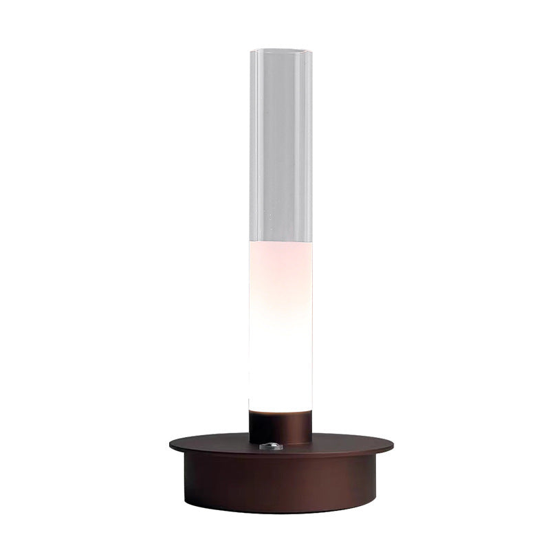 Sun Lake Supply Ambient LED Flower Vase Lamp - USB Rechargeable Desk & Night Light