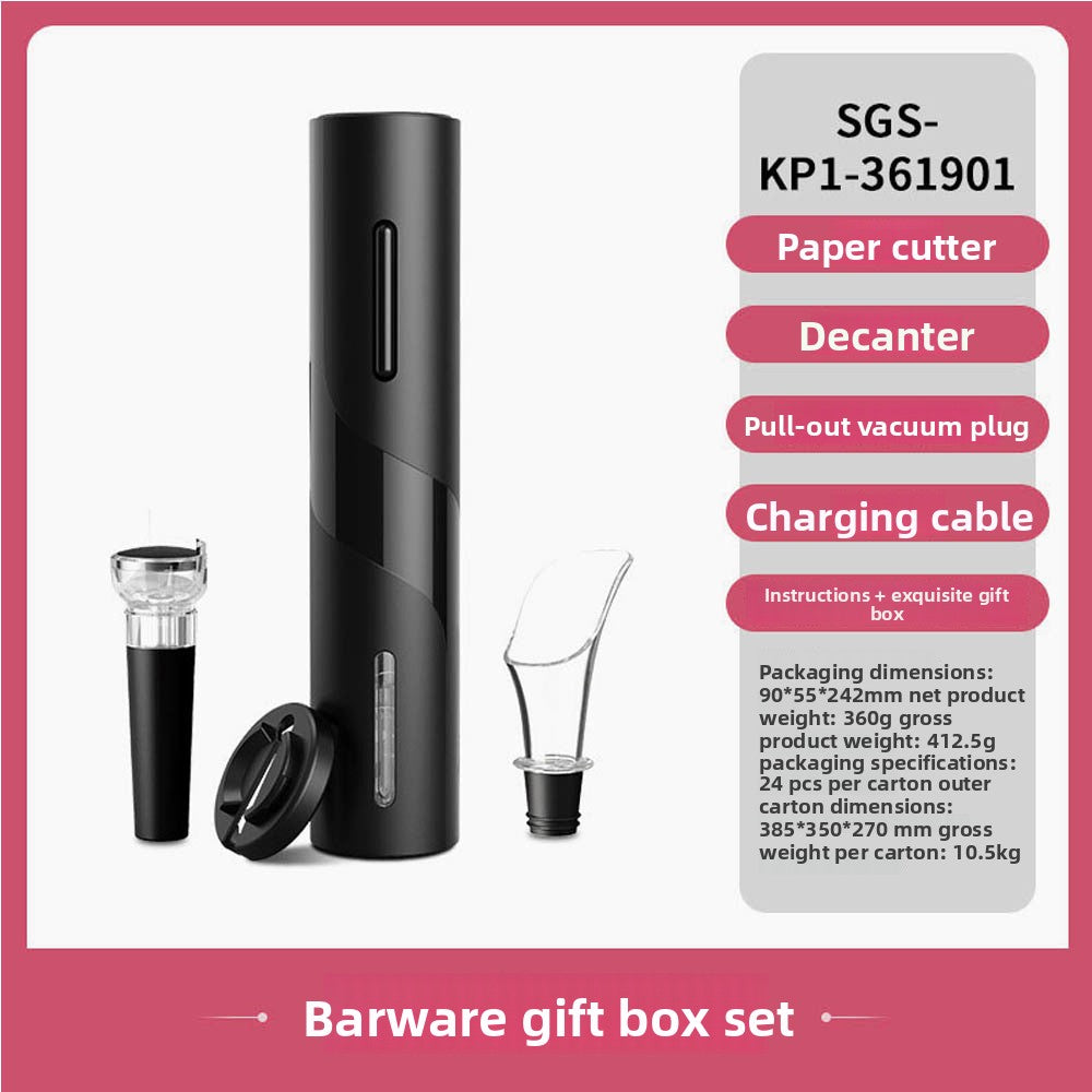 Sun Lake Supply Electric Wine Bottle Opener Set