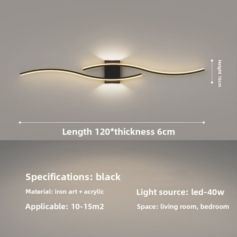 Minimalist bedroom bedside lamp