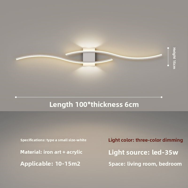 Minimalist bedroom bedside lamp