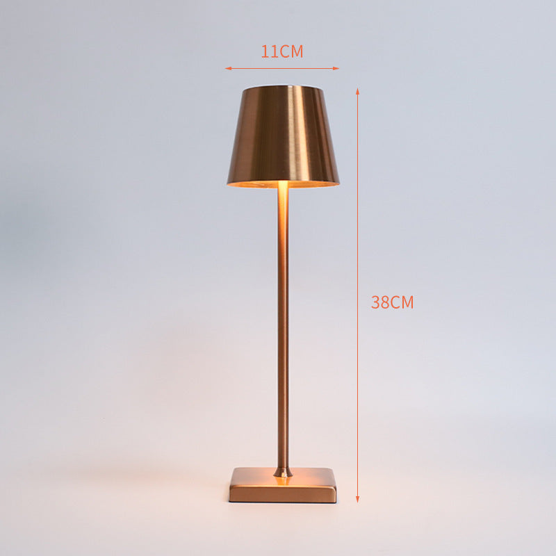 Charging Metal Mushroom Decorative Table Lamp