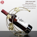 Sun Lake Supply Crescent Moon Wine Bottle Holder Home Decor