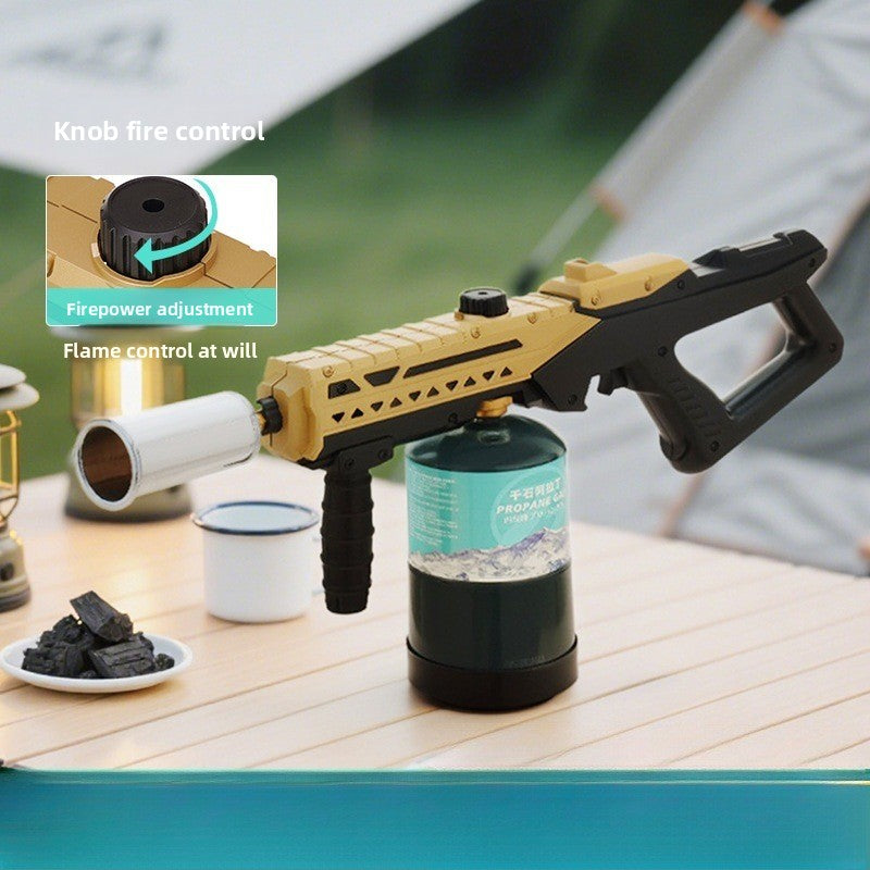 Sun Lake Refillable Windproof Butane Flamethrower Lighter