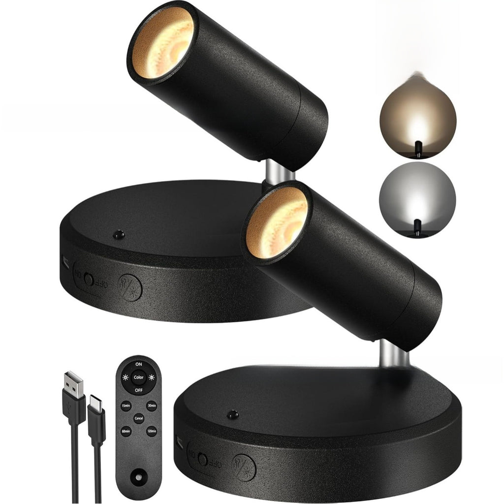 Wiring-free charging wall lamp