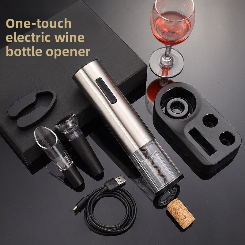 Sun Lake Supply Electric Wine Bottle Opener Set