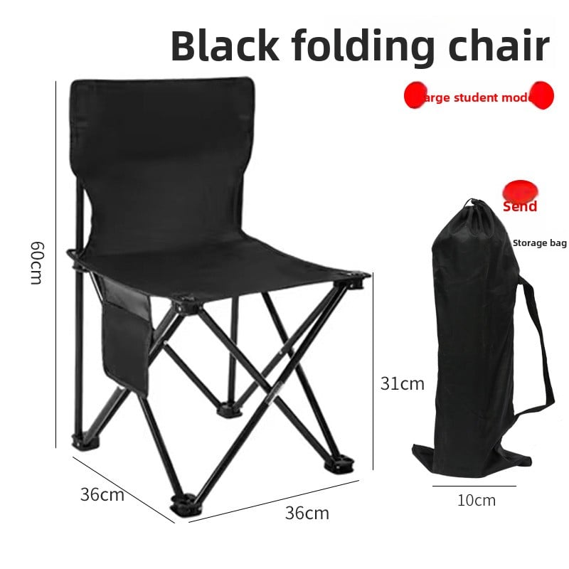 Sun Lake Portable Outdoor Chair | Outdoor Fishing Portable Folding Chair