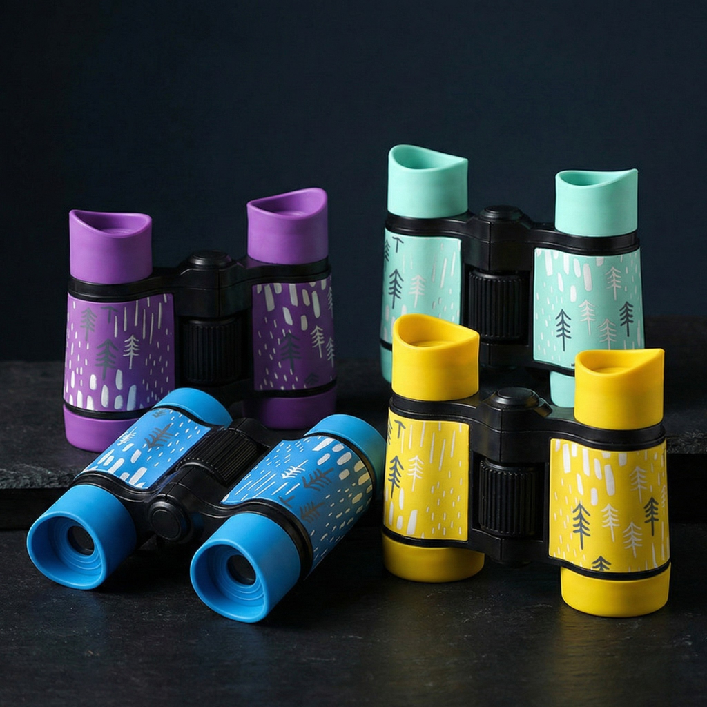 Kids Binoculars 4x30 Lightweight Outdoor Explorer Binoculars for Children