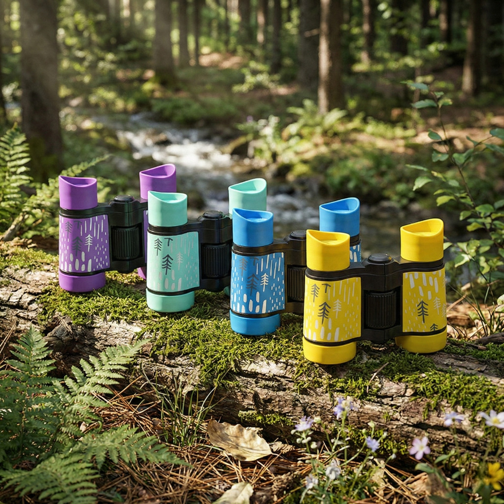 Kids Binoculars 4x30 Lightweight Outdoor Explorer Binoculars for Children