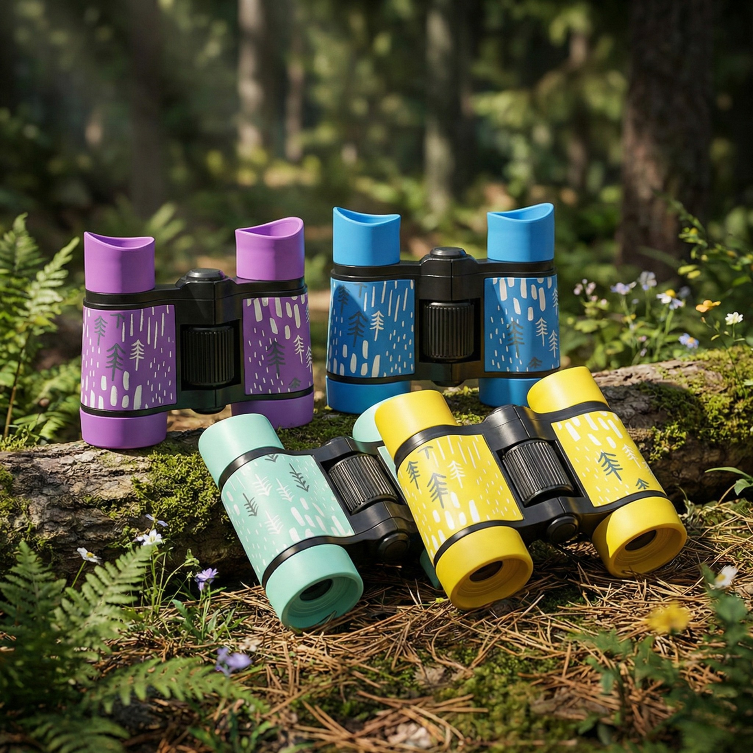 Kids Binoculars 4x30 Lightweight Outdoor Explorer Binoculars for Children