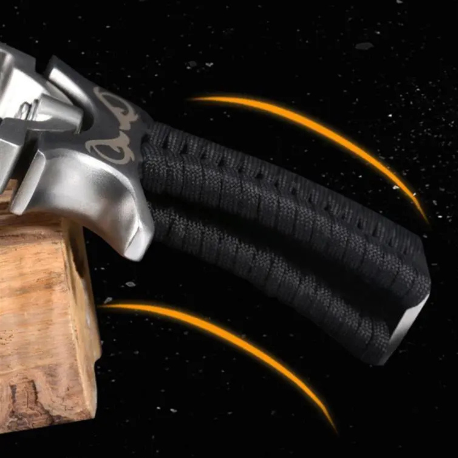 Premium Stainless Steel Slingshot Set with Laser Sight & Fiber Optic Aiming – 360° Rotating High-Precision Outdoor Targeting Kit