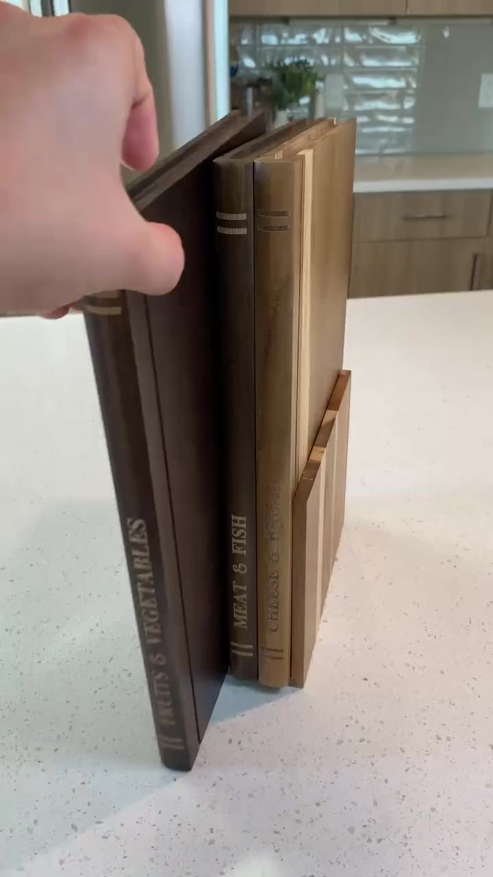 wooden-book-cutting-boards-with-stand